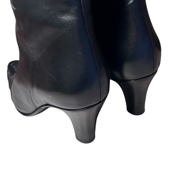 Adrian Troncoso Buenos Aires Black Leather Boots No SizeTag, Fits Like Women’s 6 - Picture 8 of 12